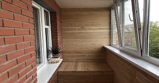 Отделка, остекление, утепление балконов в Королев от 210 руб. м/2.