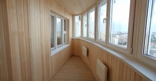 Внутренняя отделка лоджии Королев, цена от 210 руб. м2